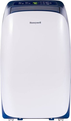  Honeywell - 550 Sq. Ft. Portable Air Conditioner - Blue/White