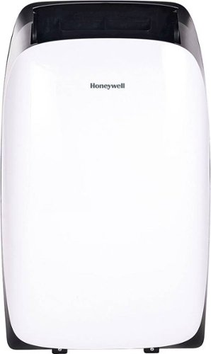  Honeywell - 450 Sq. Ft. Portable Air Conditioner - Black/White
