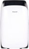 Honeywell - 450 Sq. Ft. Portable Air Conditioner - Black/White-Front_Standard 