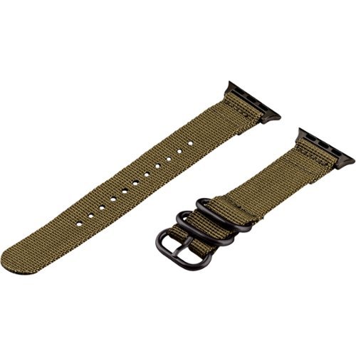  Clockwork Synergy - Heavy Nato Smartwatch Band for Apple Watch™ 38mm - Olive Green