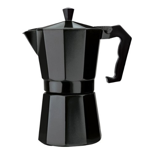  Primula - 6-Cup Stovetop Espresso Maker - Black