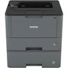 Brother - HL-L5200DWT Wireless Black-and-White Laser Printer - Gray-Front_Standard