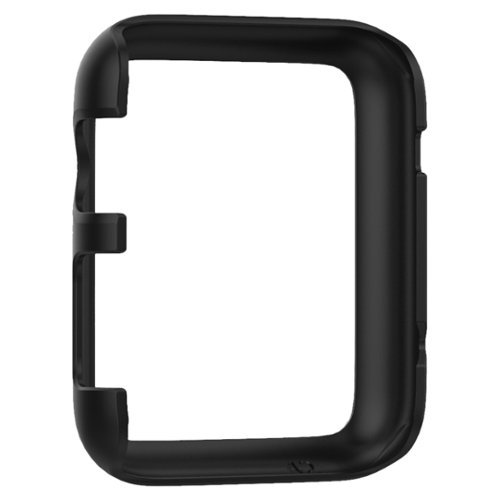 Spigen - Thin Fit for Apple Watch 38mm - Smooth Black-Angle_Standard 