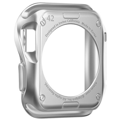  Spigen - Apple Watch Case Slim Armor Bumper (42mm) - Silver