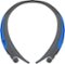 LG - TONE Active HBS-850 Bluetooth Headset - Gray, Blue-Angle_Standard