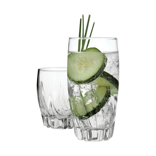 Anchor Hocking - 16Pc. Central Park Set - Clear-Angle_Standard 