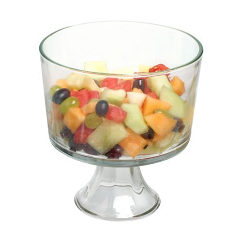  Anchor Hocking - Presence Footed Trifle - Clear
