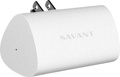 Savant - Lamp Control Wireless Smart Switch - White-Front_Standard