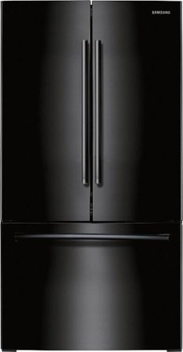  Samsung - 25.5 Cu. Ft. French Door Refrigerator with Internal Water Dispenser - Black