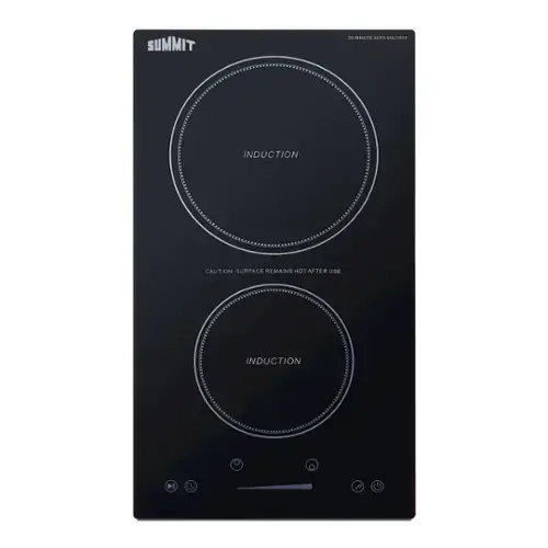 SUMMIT 30-MINUTE AUTO SHUTOFF INDUCTION  
CAUTION: SURFACE REMAINS HOT AFTER USE
