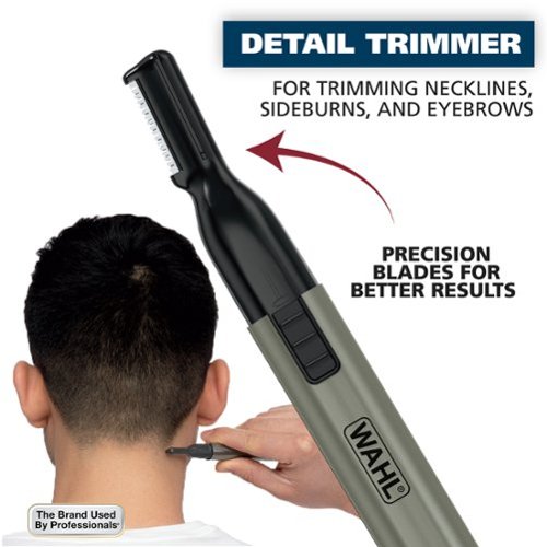 Wahl Wet/Dry Detail Trimmer - Silver SHOP ONLINE
