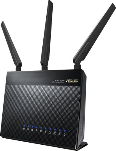 Play with Reliable pine tree Questions and Answers: ASUS AC Dual-Band Wi-Fi Router Black RT-AC1900P -  Best Buy