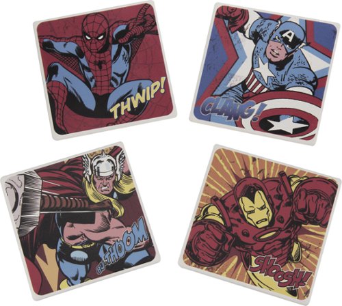  Vandor - Marvel Comics Ceramic Coaster Set - Multi