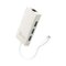 j5create - USB-C Multi-Adapter Gigabit Ethernet / USB 3.1 HUB - White-Front_Standard