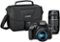 Canon - EOS Rebel T6 DSLR Two Lens Kit with EF-S 18-55mm IS II and EF 75-300mm III lens - Black-Front_Standard