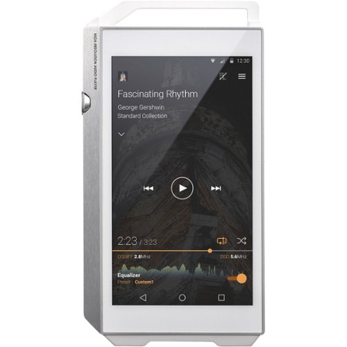 Pioneer - XDP100RS Portable High Resolution Digital Audio Player - Silver-Front_Standard 