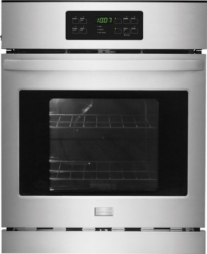 Frigidaire - 24" Built-In Single Electric Wall Oven-Front_Standard 