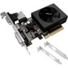 PNY - NVIDIA GeForce GT 710 2GB PCI Express 2.0 Graphics Card - Black-Front_Standard