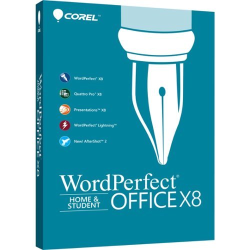  Corel - WordPerfect Office X8 Home &amp; Student Edition