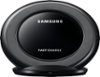 Samsung - Fast Charge 9W Qi Certified Wireless Charging Pad for Android - Black Sapphire-Front_Standard