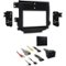 Metra - Dash Kit for Select 2013-2015 Chevrolet Malibu DIN DDIN - Black-Front_Standard