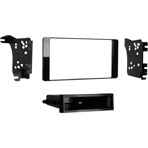 Metra - Radio Installation Kit for 2015 and later Mitsubishi Outlander Sport Vehicles - Charcoal gloss