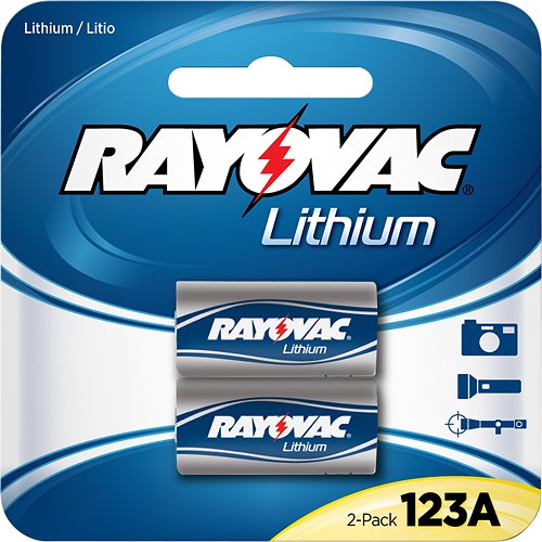  Rayovac - CR123 Batteries (2-Pack)