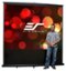 Elite Screens - Reflexion Series Portable Projector Screen - Black-Front_Standard