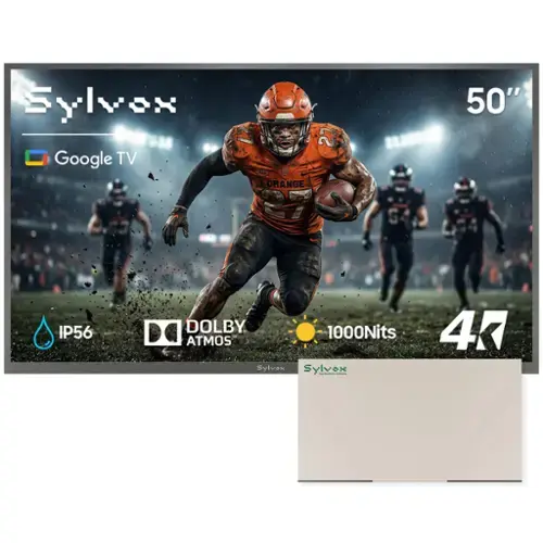 Sylvex Google TV 50" 27 20 S ORANGE IP56 DOLBY ATMOS 1000Nits 4K