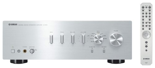 Yamaha - A-S701 320W 2-Ch. Integrated Amplifier - Silver-Front_Standard 