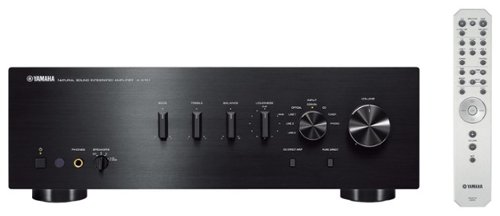 Yamaha - A-S701 320W 2-Ch. Integrated Amplifier - Black-Front_Standard 