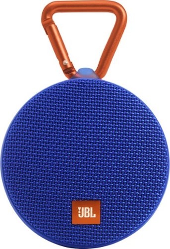  JBL - Clip 2 Portable Bluetooth Speaker - Blue