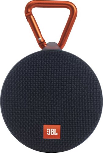 JBL - Clip 2 Portable Bluetooth Speaker - Black