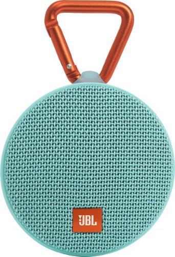  JBL - Clip 2 Portable Bluetooth Speaker - Teal