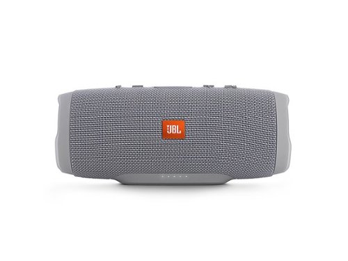  JBL - Charge 3 Portable Bluetooth Speaker - Gray