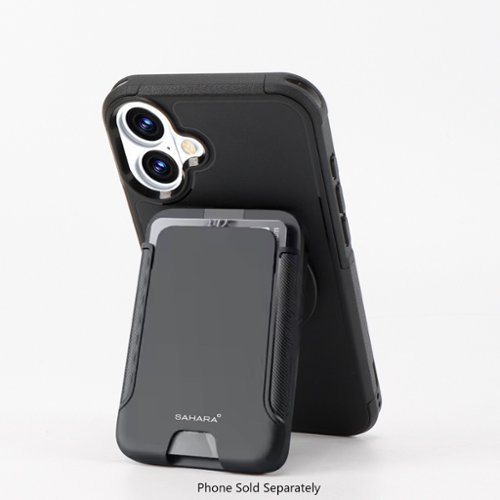 SaharaCase Raider Series Wallet Case for Apple iPhone 16 Plus - Scorpion Black HOW TO BUY