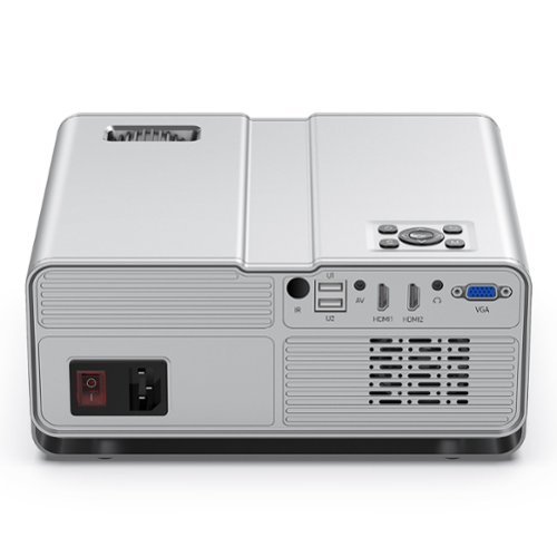 Yaber Buffalo Pro U10 Native 1080P Entertainment LCD Projector with Bidirectional Bluetooth - Gray HOW TO BUY