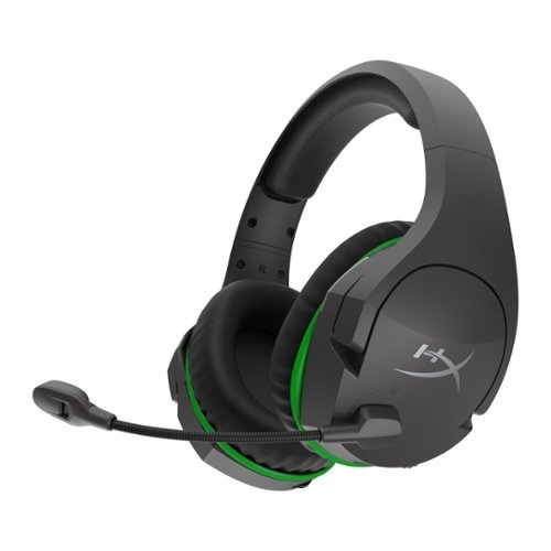 HyperX - CloudX Stinger Core Wireless Gaming Headset for Xbox X|S and Xbox One - Black/Green
