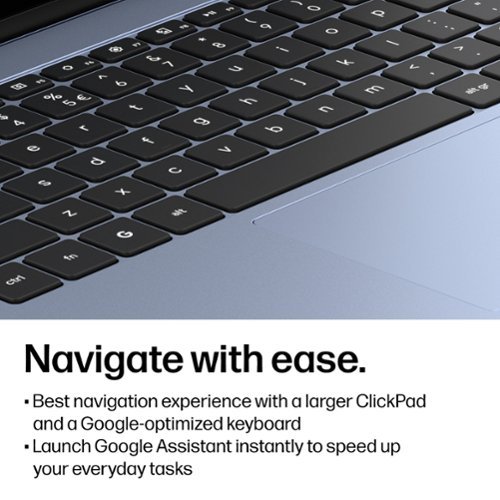 HP 14 2K Touchscreen 2-in-1 Chromebook - Intel Core N150 - 8GB Memory - 64GB eMMC - Sky Blue GLOBAL SHIPPING