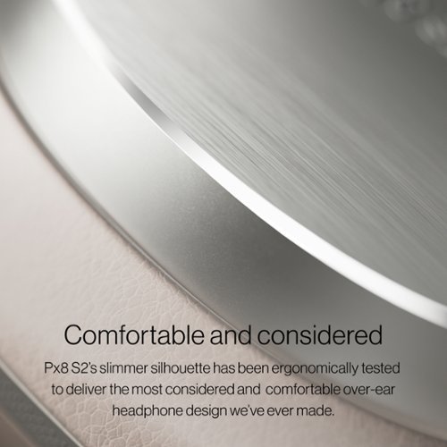 Bowers & Wilkins B&W Px8 S2 Over-Ear BluetoothHeadphones - Warm Stone GLOBAL SHIPPING