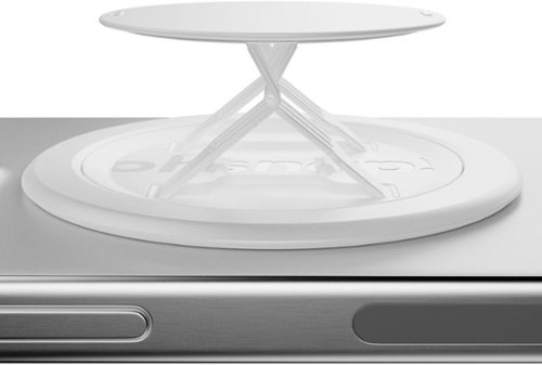 OhSnap Snap Magnetic UltraThin Phone Grip and Stand with MagSafe Charge- Thru for All Phones - Overexposed White GLOBAL SHIPPING