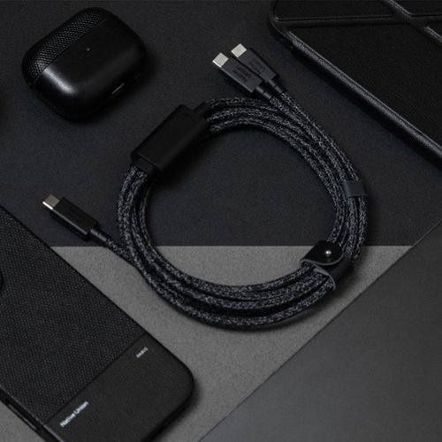 Native Union Belt Cable 2-in-1 (USB-C to USB-C & USB-C) - COSMOS WORLDWIDE DELIVERY