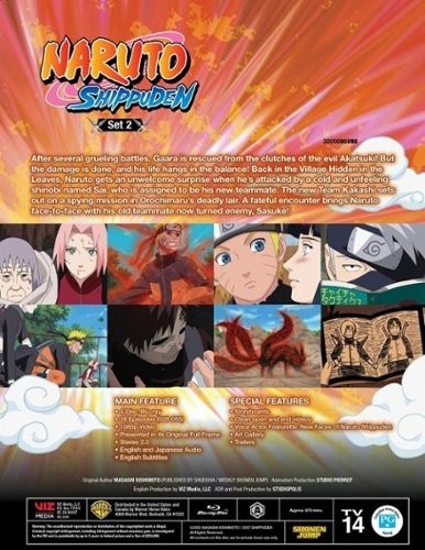 Naruto Shippuden: Set 2 (Box Set) [Blu ray] [Standard] - Best Buy