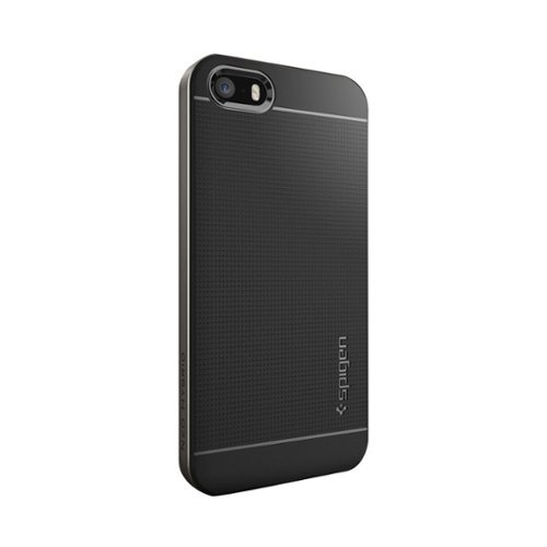  Spigen - Neo Hybrid Case for Apple® iPhone® 5, 5s and SE - Gunmetal