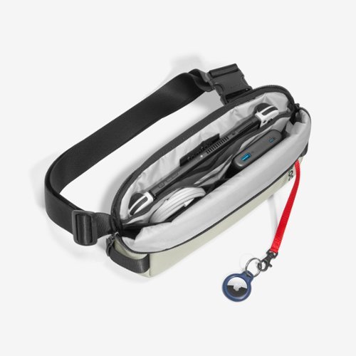 tomtoc Explorer-T21 EDC Sling Bag, Compact Crossbody Bag Minimalist Sling Pack Daypack for Travel, Lightweight, Water-Resistant - Light Cyan WORLDWIDE DELIVERY