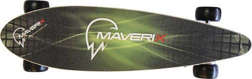 Maverix - 400 Watt Urban Spirit Electric Skateboard - Green/Black-Front_Standard 