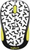 Logitech - Wireless Optical Mouse - Yellow zigzag-Front_Standard
