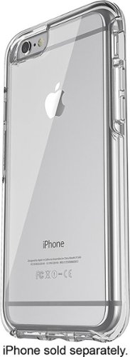  OtterBox - Symmetry Series Back Cover for Apple iPhone 6 and 6s - Clear