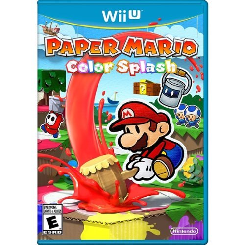  Paper Mario: Color Splash Standard Edition - Nintendo Wii U