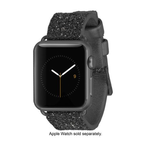  Case-Mate - Brilliance Smartwatch Band for Apple Watch 38mm - Black